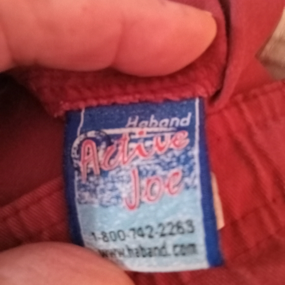 ACTIVE JOE Pants Mens Red Work Pants For All Those Projects Around